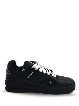 Louiis_Vuittton_LV_Monogram_Trainer_ALL_BLACK_With_Accessories