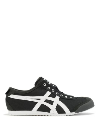 ONITSUKA TIGER SLIP ON BLACK WHITE