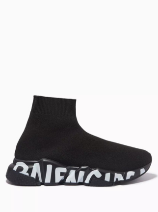 Balenciaga Speed Trainer Graffiti Black