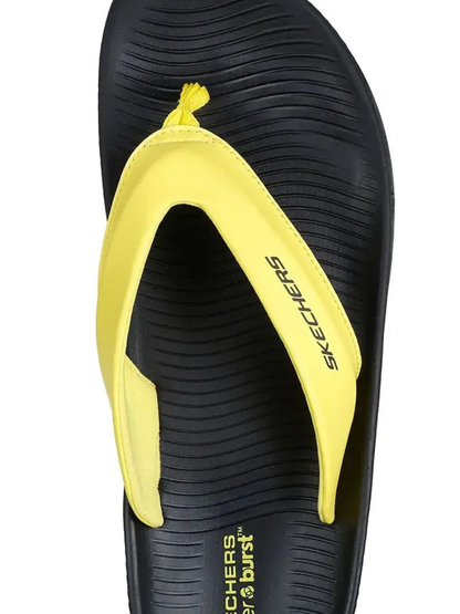 S hyper burst slipper black yellow