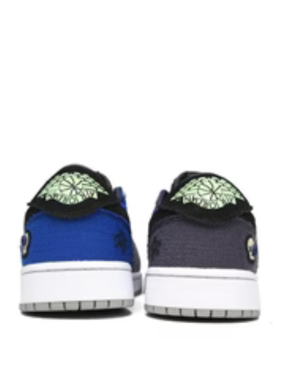 AIR JORDAN RETRO 1 LOW OG ZION WILLIAMSON REGENCY PURPLE AND DARK RAISIN