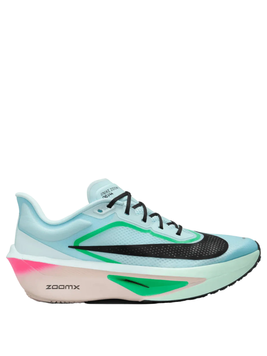 Nik ee zoom Fly 6 Glacier Ice Hyper Pink Green