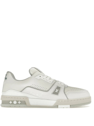 Louiis vuitton trainer sneaker white signature Premium