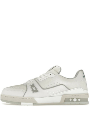 Louiis vuitton trainer sneaker white signature Premium