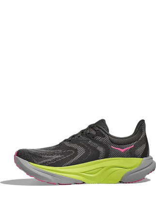 Hoka Arahi 8 Charcoal Grey-Yellow-Rose Mens shoes