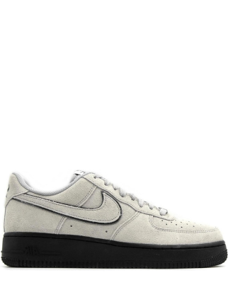 NIKEE AIR FORCE SUEDE BLACK GREY FOR MEN