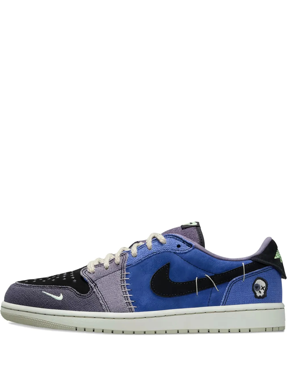 Nik air jordan retro 1 low x zion williamson voodoo alternate blue