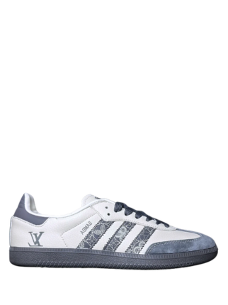 Adidass Samba X Louiis Vuitton Dark Grey