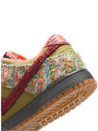 Nikee Dunk LowPanda-Monium Green Curry Multi-Color
