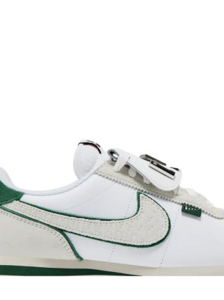 NIK EE Cortez White Green Suede