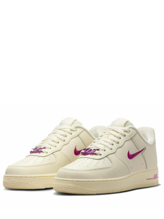 Nikee Airforce 1 Just Do It Metallic Pink