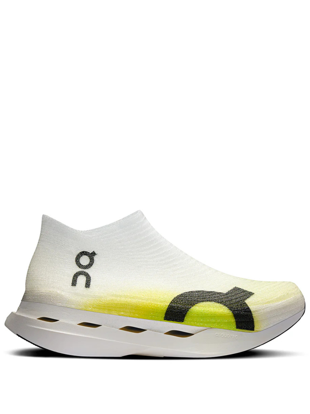 On Cloudboom Strike LS White Yellow