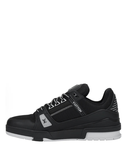 louiss Vuitton LV Trainer Sneakers black grey