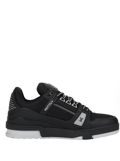louiss Vuitton LV Trainer Sneakers black grey
