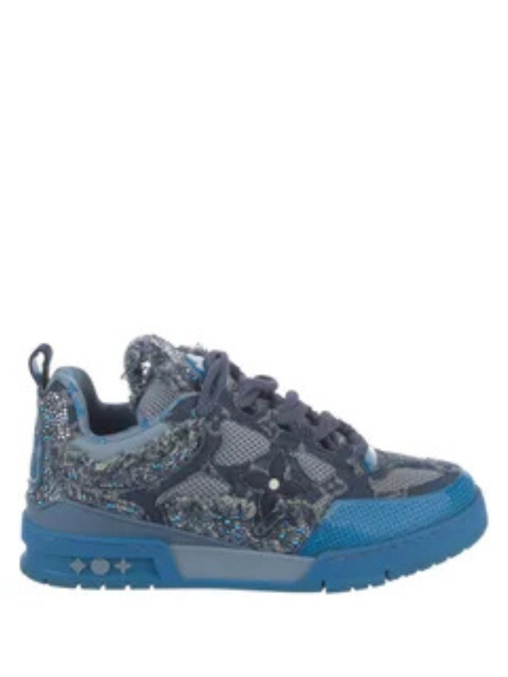 louiss VuittonSkate Trainer Blue Monogra ( fix)