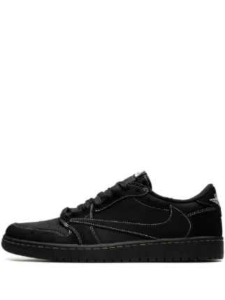 Travi_s Scott x Air Jordan 1 Low OG Black Phantom With Same Full Kit S Show In Image same Packing FIX