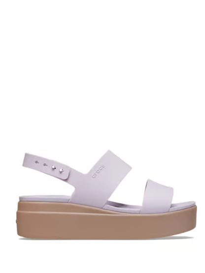 Crocss brooklyn slingback low wedge sandals Mujer