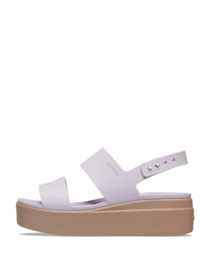 Crocss brooklyn slingback low wedge sandals Mujer