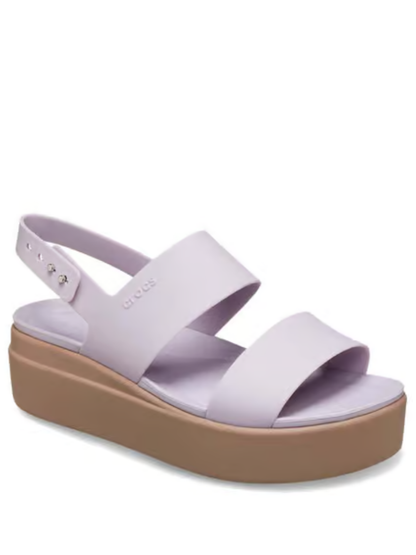 Crocss brooklyn slingback low wedge sandals Mujer
