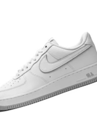 NIKEE AIRFORCE 1 07 WHITE WOLF GREY sale