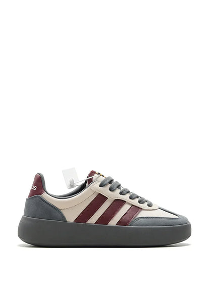 ADIDA.S BARRED GREY MAROON