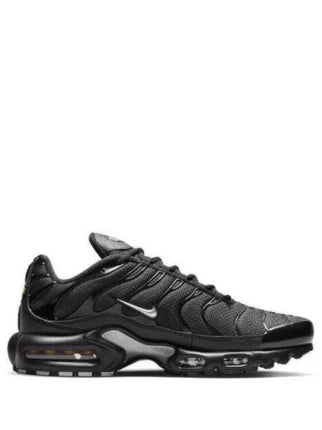 Nikee Airmax Plus Metallic Black Silver