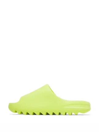 Ua . yeezy slides glow green quality with og box fixx