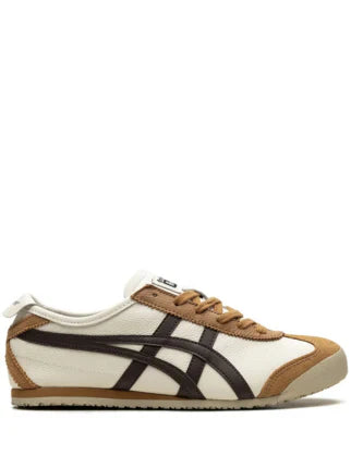 ONITSUKA TIGER SNEAKERS MEXICO 66 CREAM LICORICE BROWN Fix