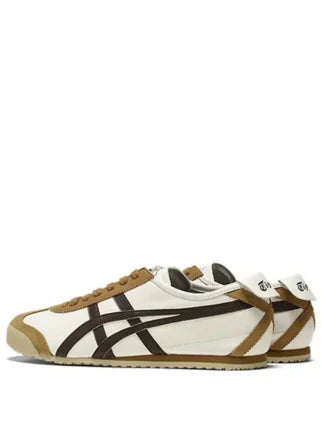 ONITSUKA TIGER SNEAKERS MEXICO 66 CREAM LICORICE BROWN Fix