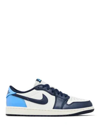 E air jordan 1 low og obsidian blue