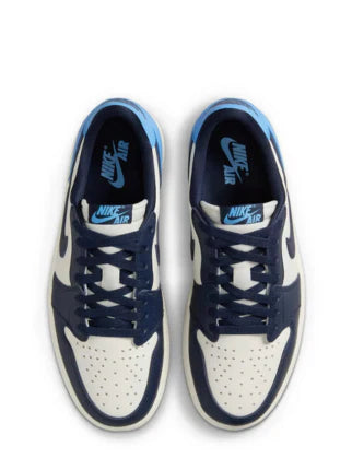 E air jordan 1 low og obsidian blue