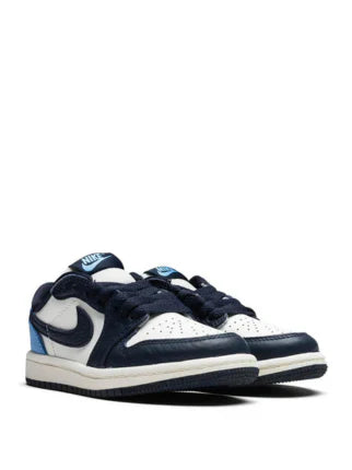 E air jordan 1 low og obsidian blue