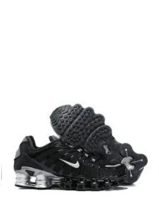 Nikee Shox Black Power Silver