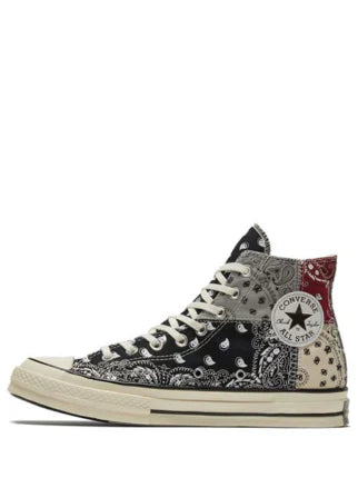 CONVERS.E CHUCK TYLOR ALL STAR 70 OFF SPRING PAISLEY BLACK