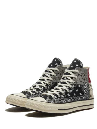 CONVERS.E CHUCK TYLOR ALL STAR 70 OFF SPRING PAISLEY BLACK