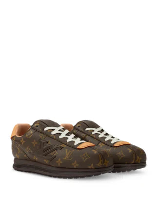 vuittton buttersoft snekars brown