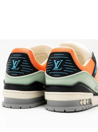 Louiss Vuitton Trainer Multi Orange sneakers
