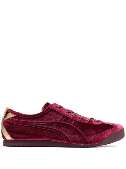ONITSUKAA TIGER MEXICO 66 RED VELVET AUTHENTIC marron