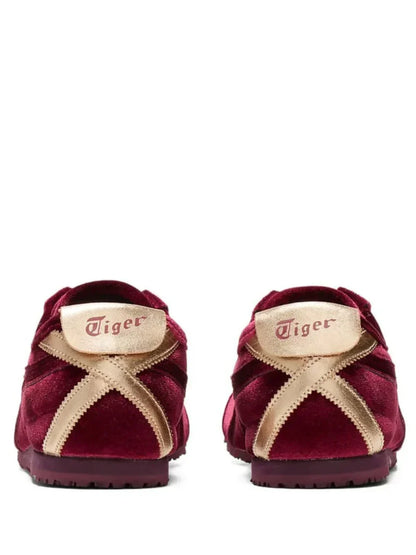 ONITSUKAA TIGER MEXICO 66 RED VELVET AUTHENTIC marron