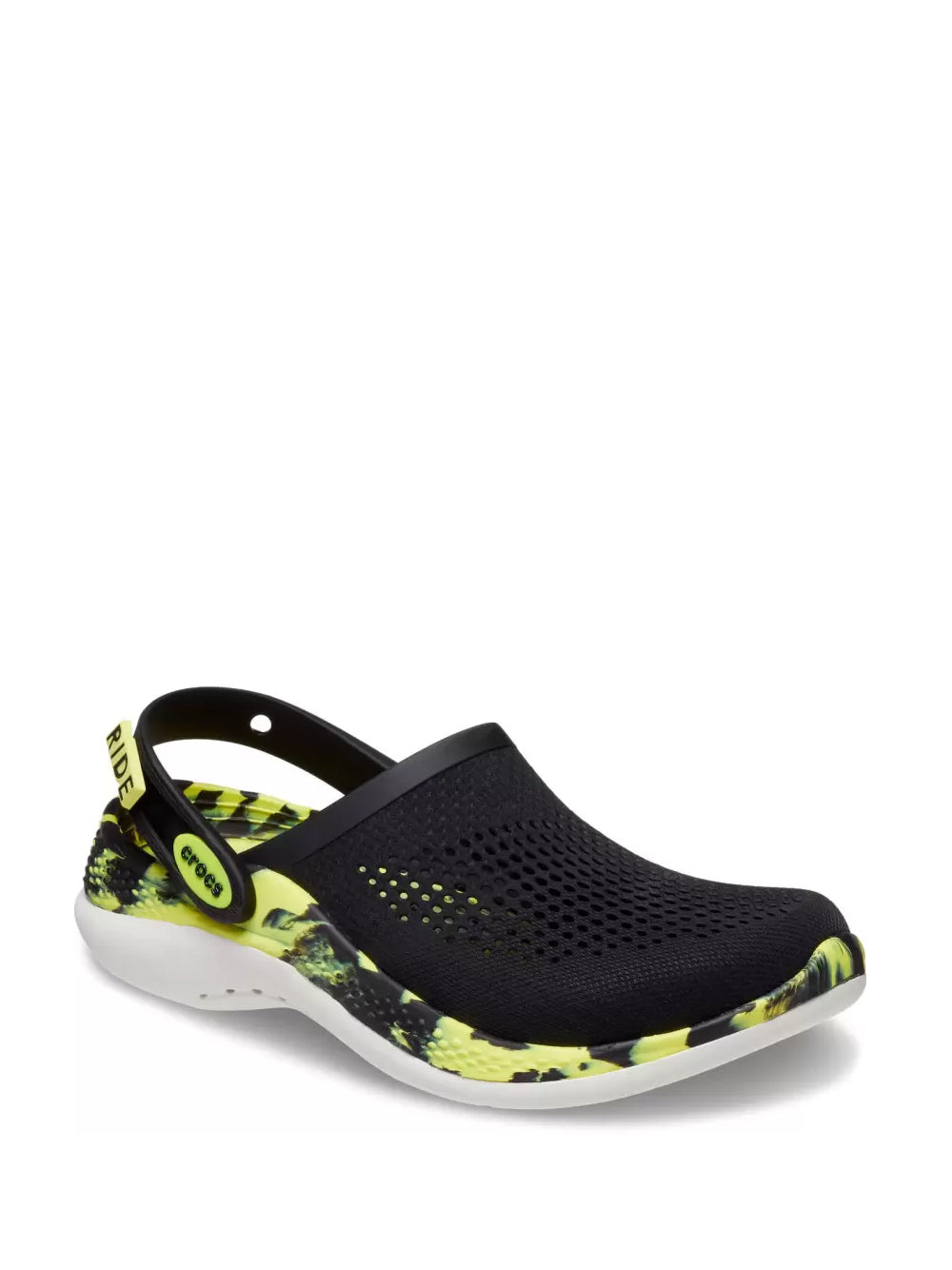 Crocss lite ride 360 black yellow