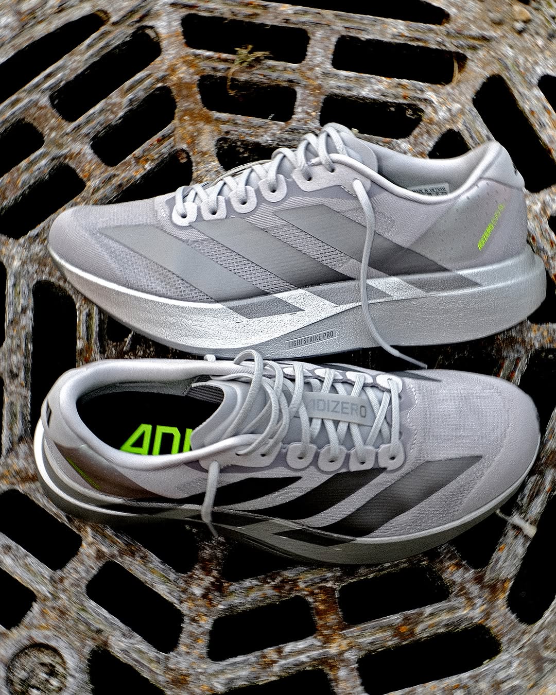 Adidas Adizero Evo SL Silver Metallic