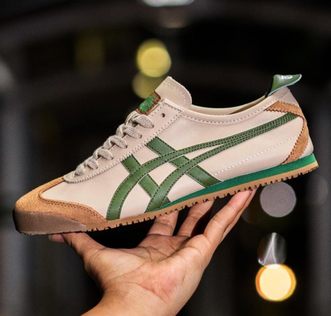 Onitsuka Tiger Mexico 66 Beige Green Grass