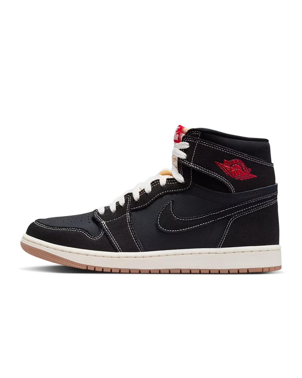 Nikee Air Jordan 1 Retro High OG Flight Club Black and Sail