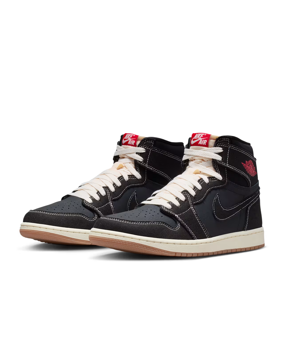 Nikee Air Jordan 1 Retro High OG Flight Club Black and Sail