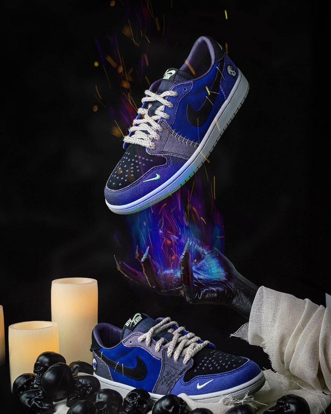 Nike Air Jordan 1 Low OG X Zion Williamson Voodoo Alternate