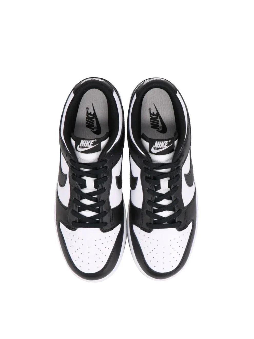 NIK SB DUNK LOW PANDA MENS GENUINE LEATHER WITH EXTRA LACE