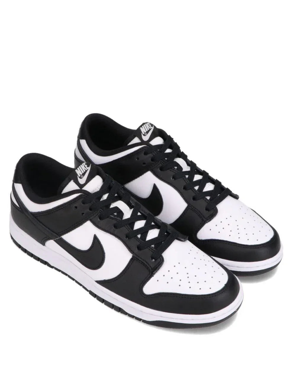 NIK SB DUNK LOW PANDA MENS GENUINE LEATHER WITH EXTRA LACE