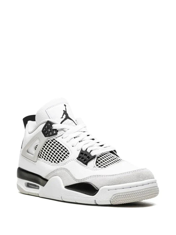Air Jordan Retro 4 Military Black For Mens Semi UA