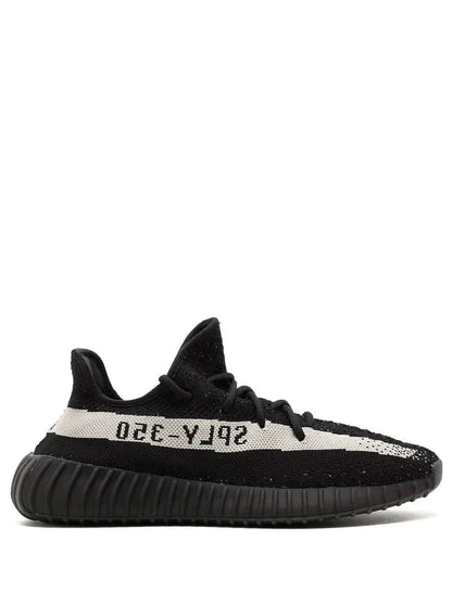 Adida_s YEEZY 350 V2 Black White Semi UA quality with all accessories Fix