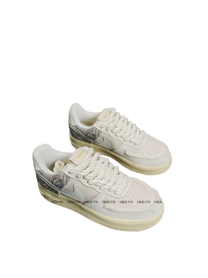 Nike Airforce 1 big bang chunky lace